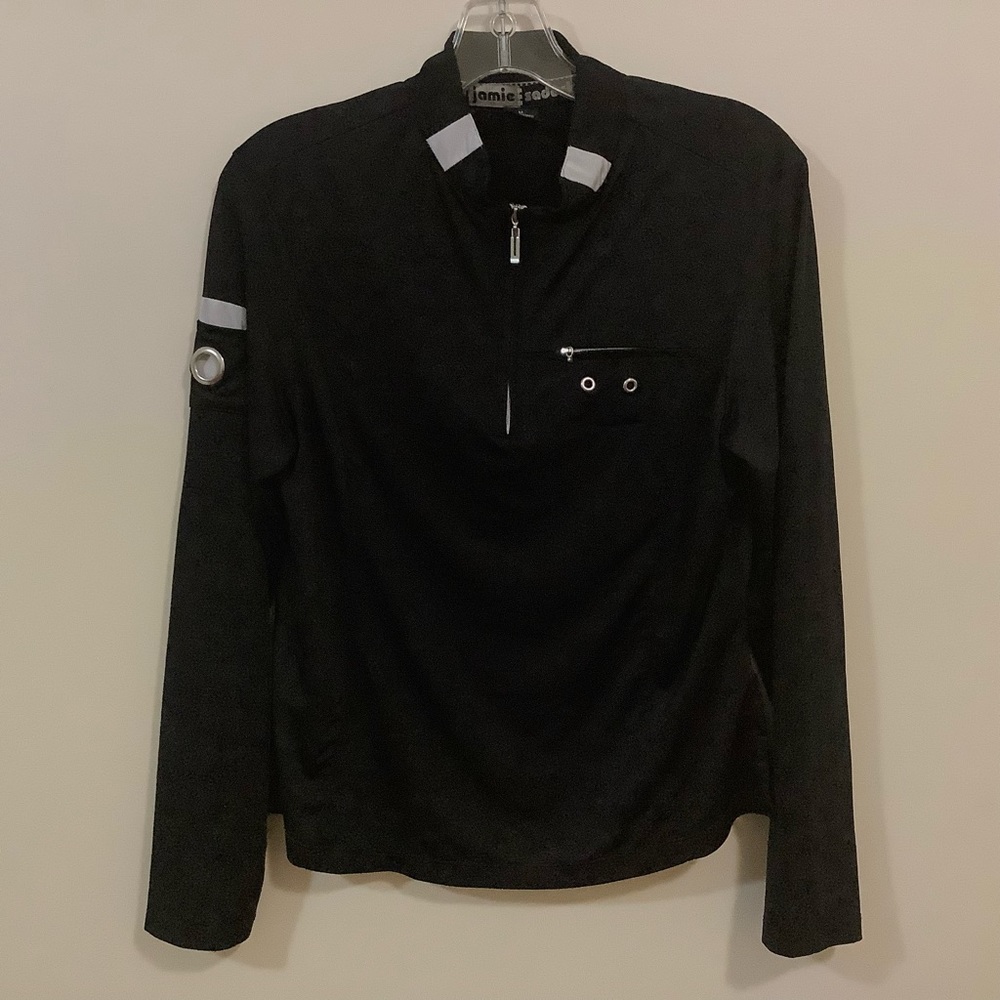 Jamie Sadock Athleisure Long Sleeves Mock Collar